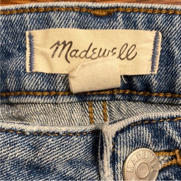 Madewell MidRise Jeans distressed size 18 - Picture 2 of 6
